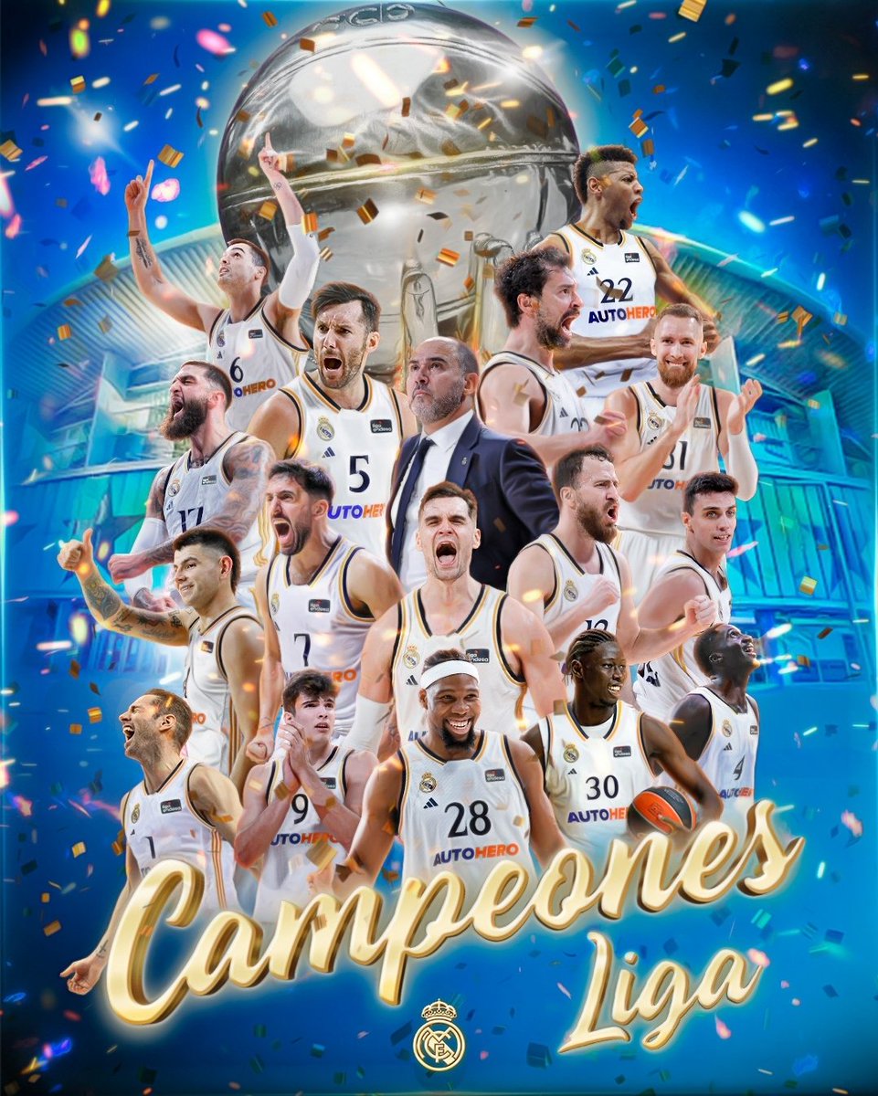 PaoCasttillo's tweet photo. Creo que tenemos que dejar de abusar...menuda temporada #RealMadrid @RMBaloncesto https://t.co/YtD07hwjKI