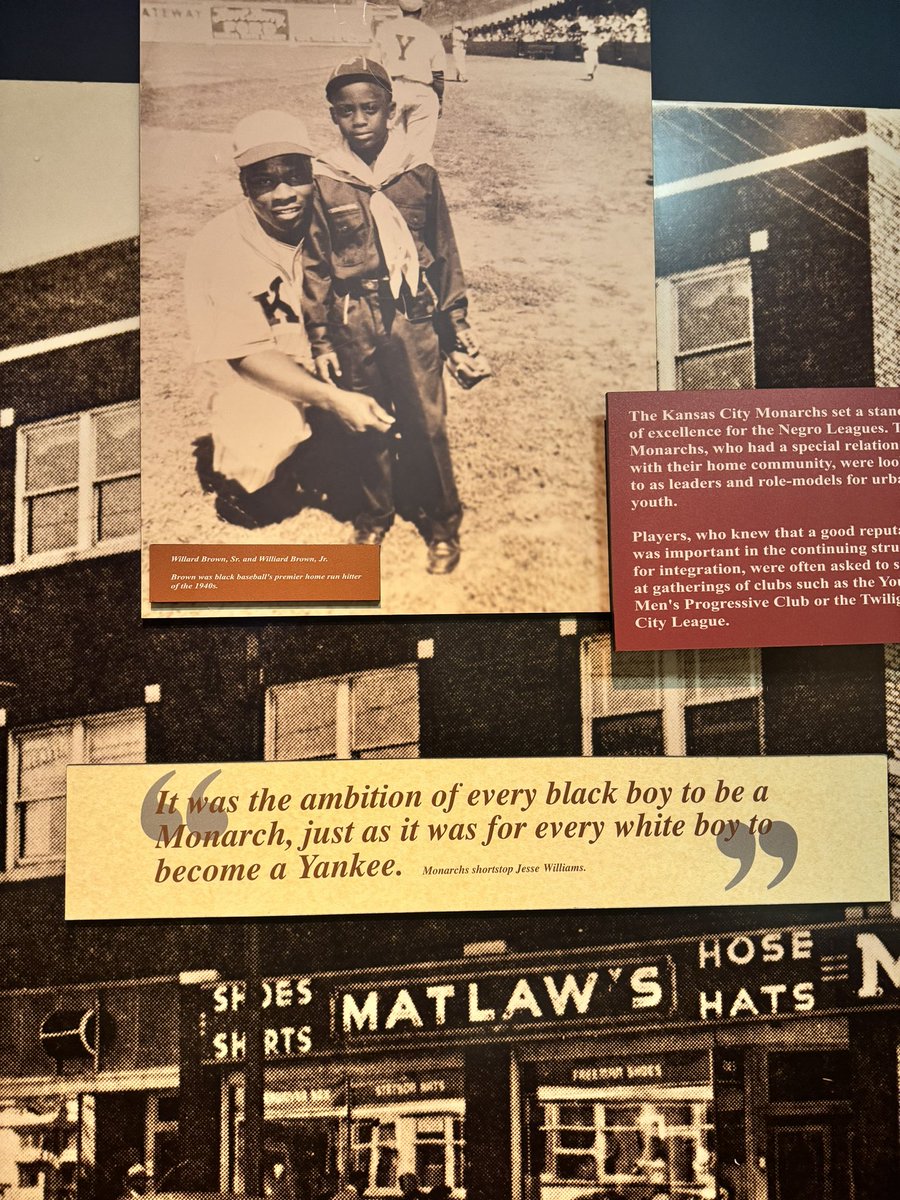 STR0's tweet photo. I take pride in being black. Nothing better than seeing how much our culture has shaped society and sports! 🗣️ @NLBMuseumKC https://t.co/dhCGH6djM7