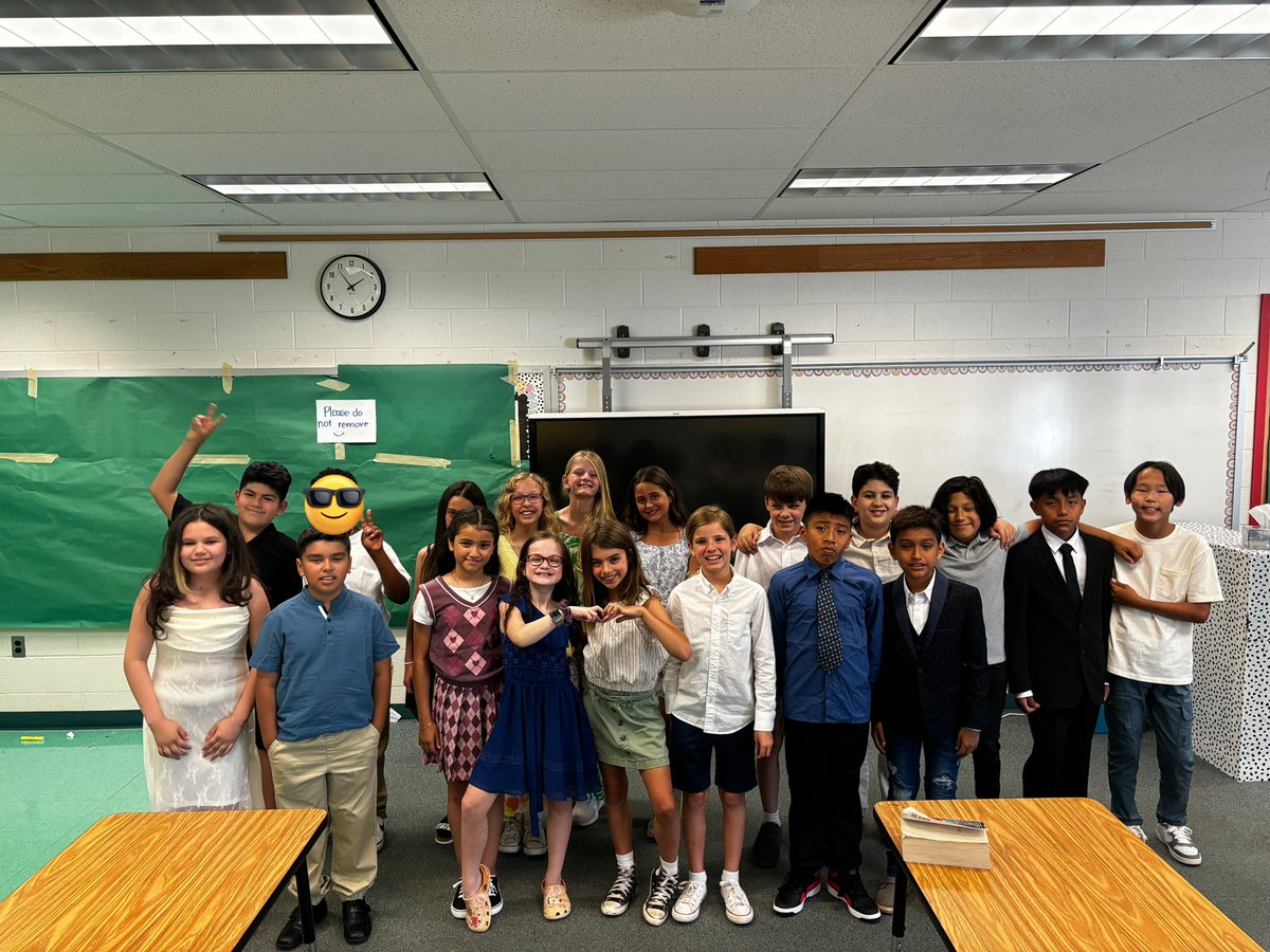 First day of school ➡️ 5th grade promotion! 🤍 we have grown so much this year!! Those middle schools sure are lucky to have them! #kwbpride