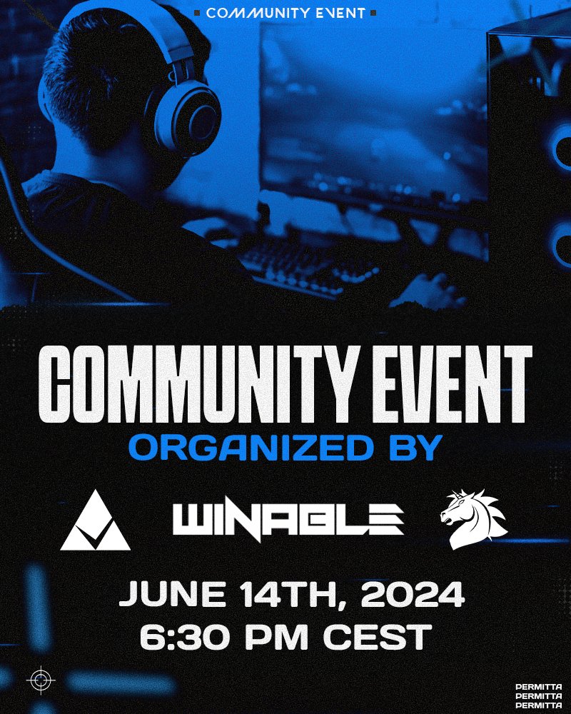 🎮🚀 Join our Valorant TDM event with <a href="/Permittaesports/">Permitta eSports</a> and @pxu_valorant ! 
Register by June 13th to play at 6:30 PM on June 14th! Solo players and all ranks welcome!  

👉forms.gle/uyAxAmhdGBS7qR…… 
👉discord.gg/J7uNDEyp9a

See you there! 🙌

#itswinable #GoPermitta