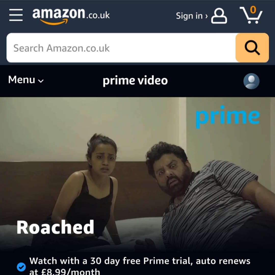 Rajeevhubert's tweet photo. Specially to all my X friends in UK now my Feature Film ROACHED is Direct to view on UK #amazonprime so do go and watch. Need all your love and support ❤❤ #Roached just click on the link given below and enjoy some crazy drama 🍻

https://t.co/quH5SVz2jj https://t.co/QlsekIiyvd