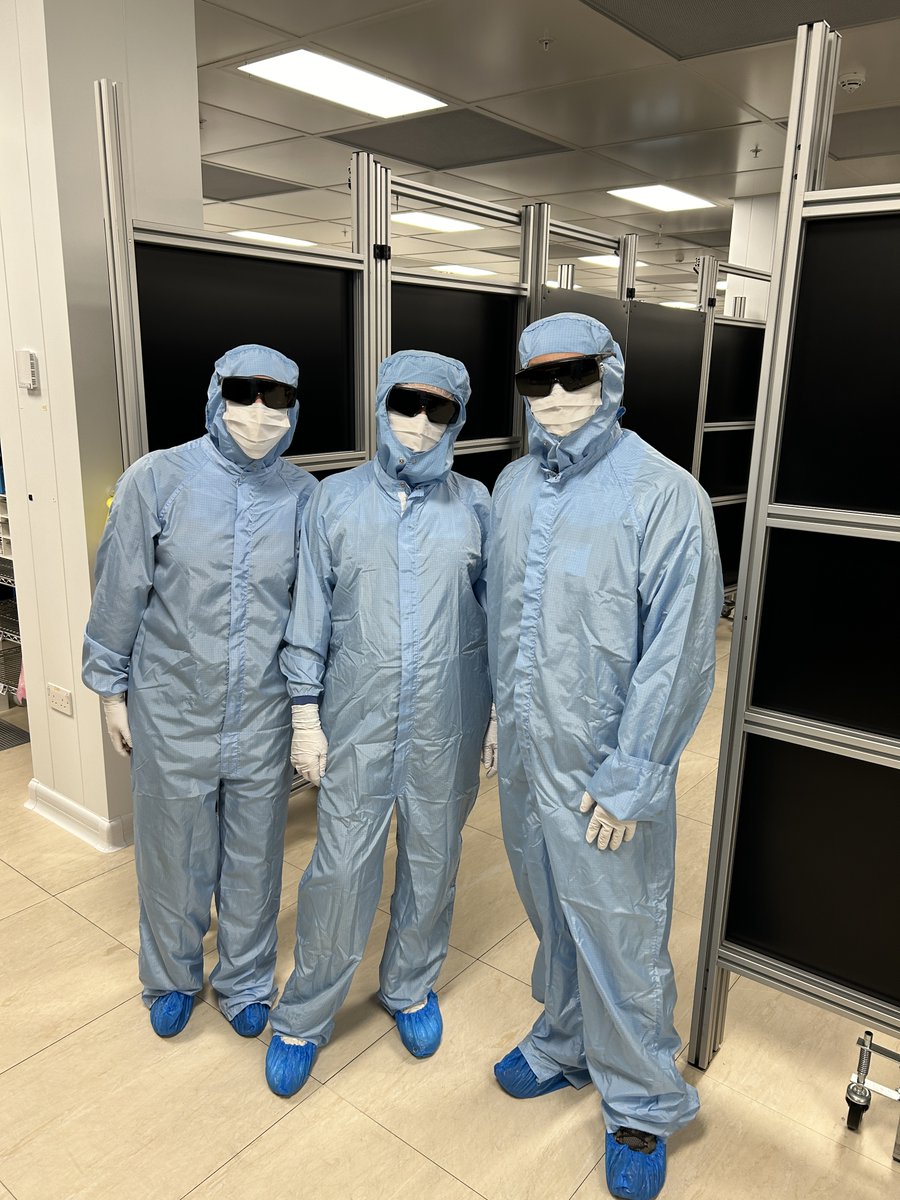 ewadorotaz's tweet photo. It was a great honor to host Chris Xu of @Cornell at the @CoherentCorp laser factory in Glasgow. 

Dr. Xu’s group has pioneered the development of temporal focusing and #2Photon and #3Photon #microscopy for deep-tissue imaging. 

We explored the clean lab space, inspected inside the laser box, learned about new developments. 

Chris shared with us his vision of a dream laser source characterized by on-demand laser repetition, delivering optimum pulse energy at the focus and maximum permissible power at the surface!

Thanks, Chris for finding the time in your busy schedule and visiting the factory.