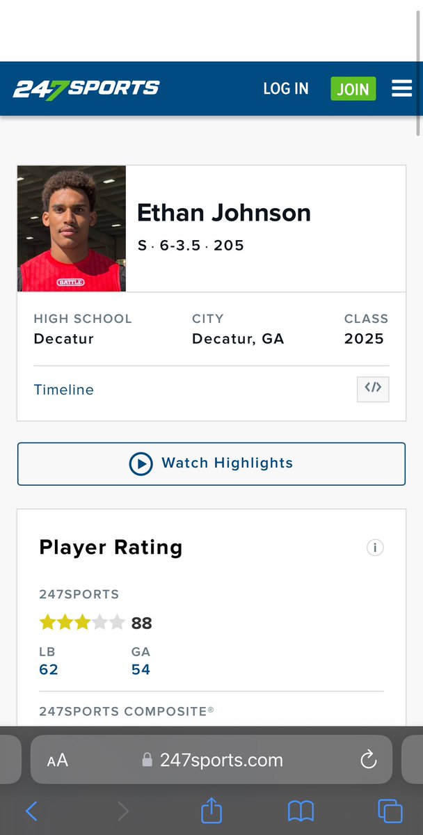 Ethan Johnson (@ethznjohnson) on Twitter photo Blessed to be rated a 3 ⭐️ by <a href="/247recruiting/">247Sports Recruiting</a> 🙏🏾
Work never stops! <a href="/benjaminwolk/">Benjamin Wolk</a> <a href="/RecruitGeorgia/">Recruit Georgia</a> Blessed to be rated a 3 ⭐️ by <a href="/247recruiting/">247Sports Recruiting</a> 🙏🏾
Work never stops! <a href="/benjaminwolk/">Benjamin Wolk</a> <a href="/RecruitGeorgia/">Recruit Georgia</a>