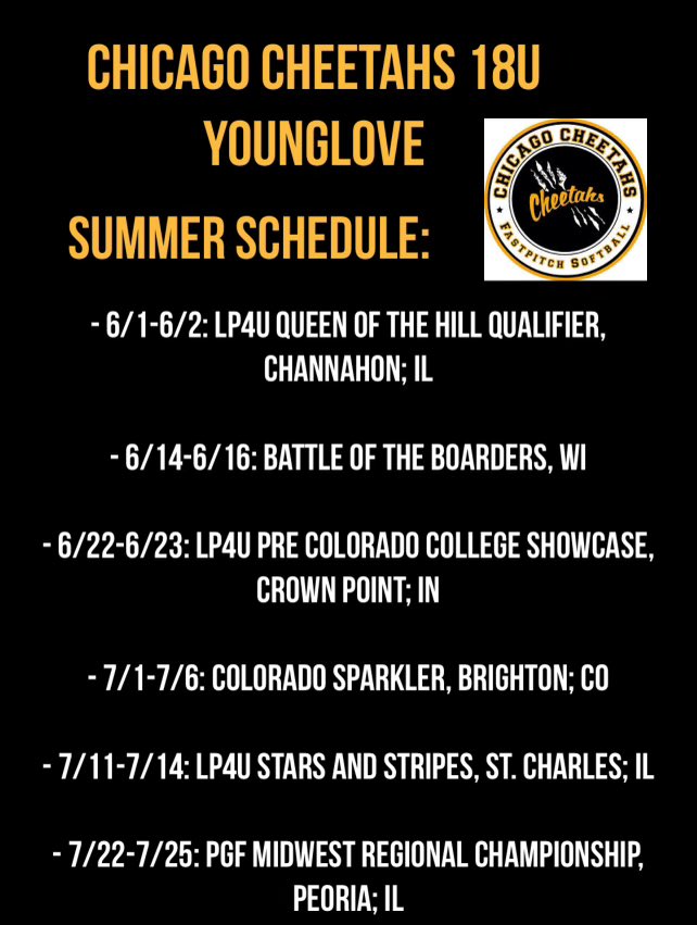 Summer Schedule