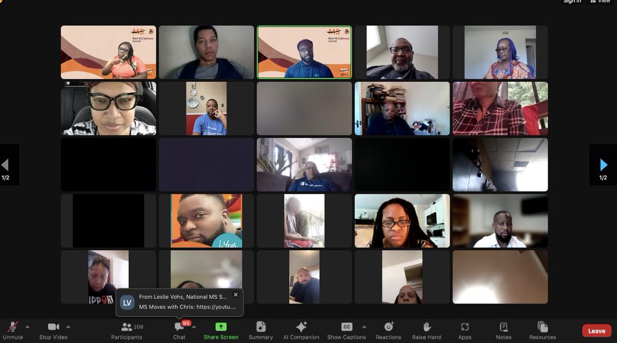 EarlKSneed's tweet image. It’s been an honor to join the 2024 #BlackMSExperience Summit, and to learn from several experts and health professionals in the Multiple Sclerosis community. Thank you to the @mssociety for bringing everyone together and highlighting African-Americans in the MS community.