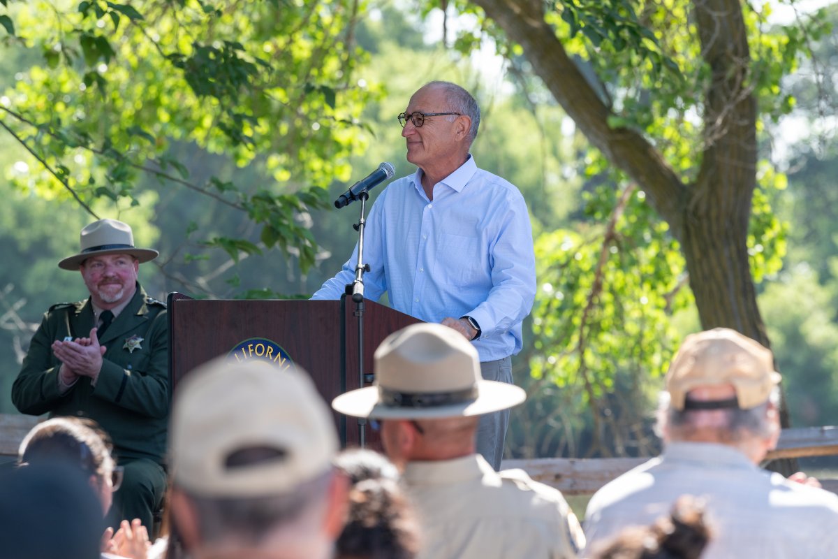 CAStateParks's tweet photo. California’s Newest State Park, Dos Rios, Now Officially Open to the Public Today! The opening coincides with the launch of the Third Annual California State Parks Week from June 12-16. Read more in our press release: https://t.co/zaNOgWxlvE https://t.co/pRHHsN0tOz
