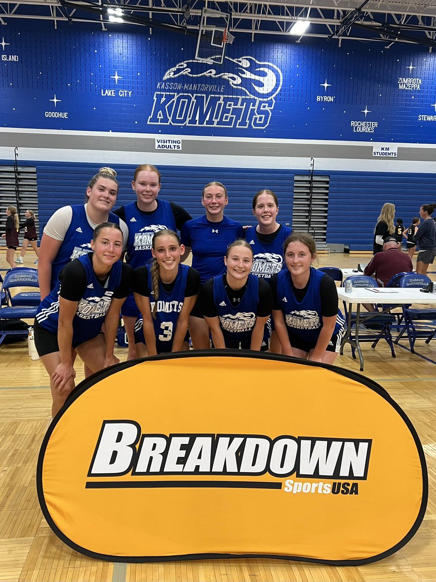 Summer Series Breakdown Tournament
Kasson-Mantorville went 3-0 to win the Varsity Girls Championship!