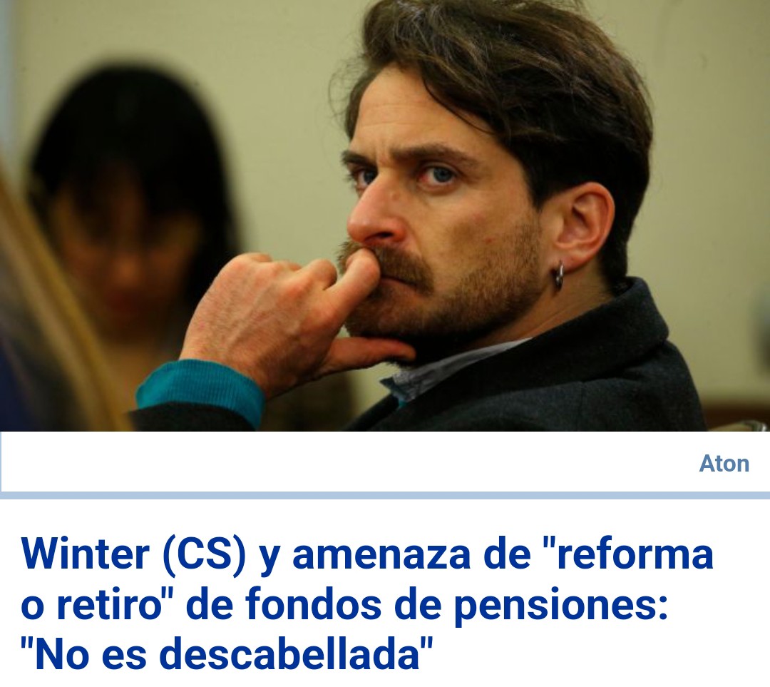 ignaciobriones_'s tweet photo. Traducción: si no podemos hacer la reforma que nos gusta, sigamos destruyendo las pensiones con retiros irresponsables.

(Ni hablar de contradicción vital: asegurar querer mejorar pensiones y, al mismo tiempo, estar dispuestos a empeorarlas vía retiros)
https://t.co/Iqn2vfLts2 https://t.co/fCH2pIlbIQ