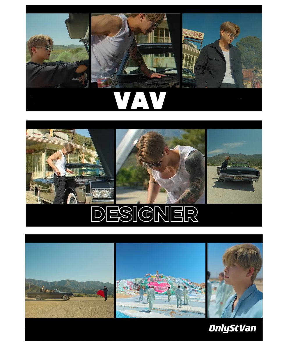 onlystvan's tweet image. #VAV #브이에이브이
✔️Há 1 ano VAV lançava o MV 'Designer', faixa título do 7th Mini Album Subcönscióus, em 12 de junho de 2023❤️
▶️youtube.com/watch?v=b6hua1…

I love you forever~
#StVan #세인트반 #Ace #에이스 #Ayno #에이노 #Jacob #제이콥 #Lou #로우 #Ziu #지우 #Subcönscióus #Designer