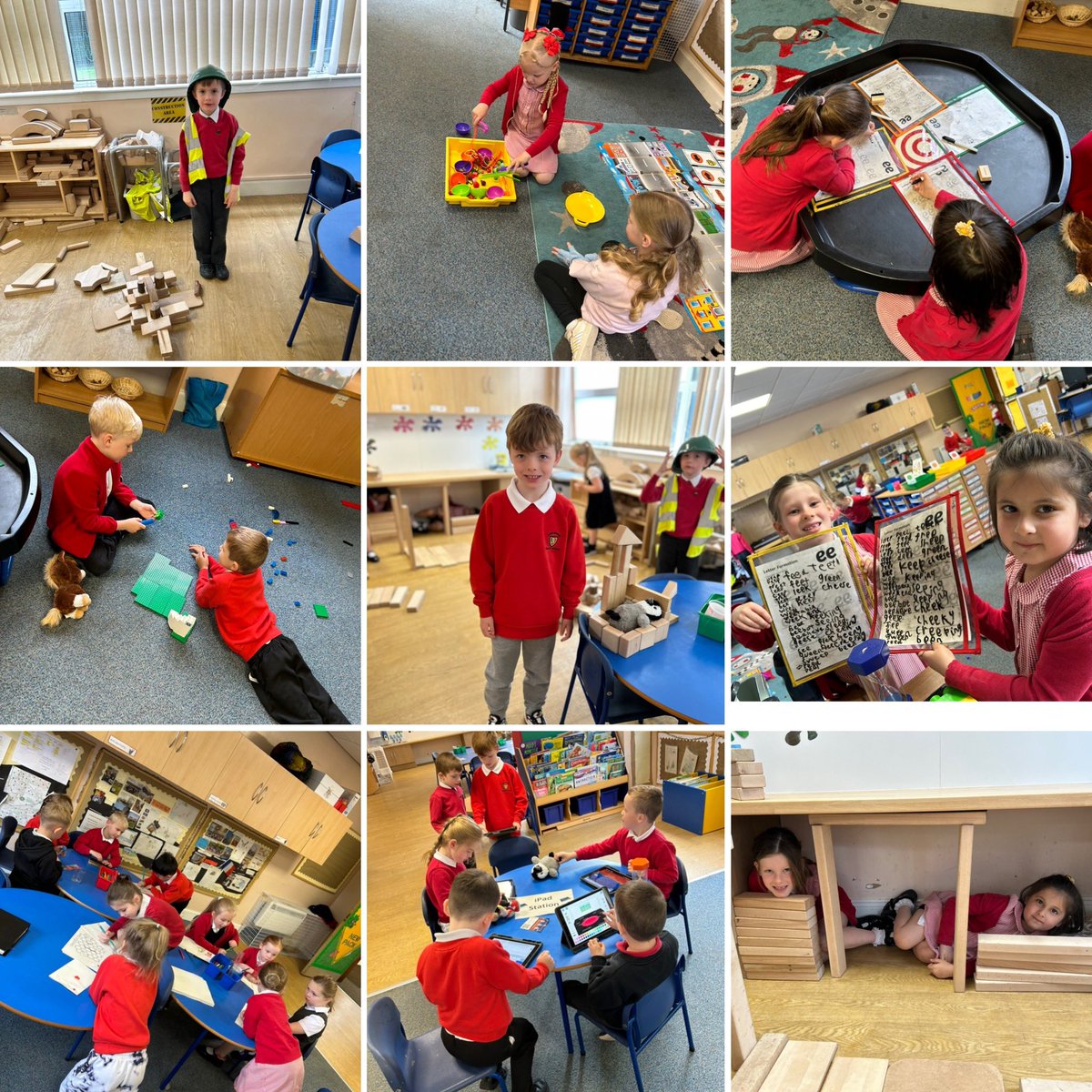 BPSMrsMacGregor's tweet photo. Another fab day in P1 revising phonemes, estimating to the nearest 10, building excellent structures and having fun with friends 🥰! https://t.co/7nMjPrDKfF