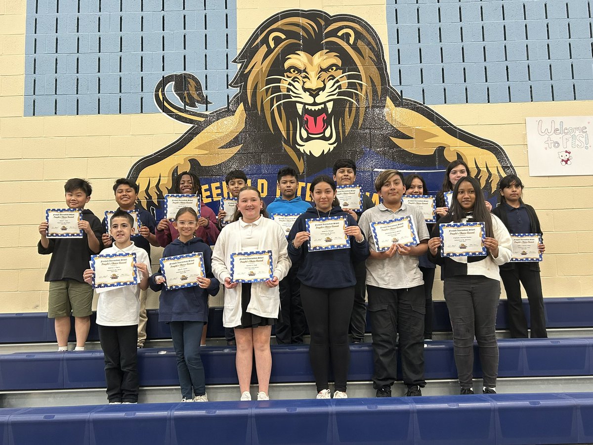 Celebrated our People’s Choice Awards recipients this week! Beautiful ceremonies for our amazing students 🦁