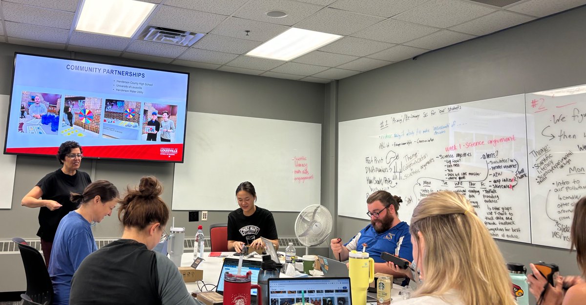 Justin McFadden (@readysetsci) on Twitter photo Kicking off Yr. 1 of our BIO-RETS Project (Urban Ecology Research and Environmental Justice) w/<a href="/JCPSScience/">JCPS Science</a> science teachers! <a href="/uofl/">University of Louisville</a> <a href="/UofLCEHD/">College of Education</a> Kicking off Yr. 1 of our BIO-RETS Project (Urban Ecology Research and Environmental Justice) w/<a href="/JCPSScience/">JCPS Science</a> science teachers! <a href="/uofl/">University of Louisville</a> <a href="/UofLCEHD/">College of Education</a>
