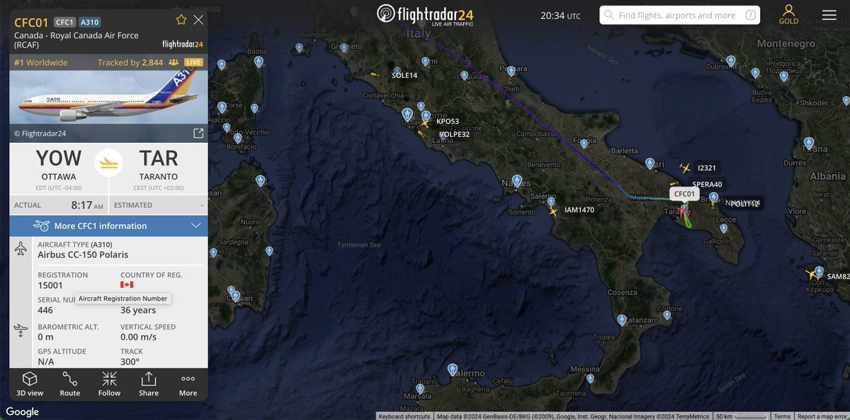 MarcFreymark's tweet image. #CFC01 #RCAF #G7