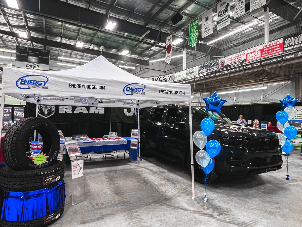 _energydodge's tweet photo. Want to win FOUR tickets to the Energy Dodge Dakota Buttar Invitational?! Come see us at the Kindersley of Commerce Tradeshow today &amp; tomorrow!! 👊🤠 #Community #FeelTheEnergy https://t.co/dIYvMauHDv