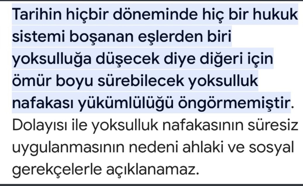 trbiaplatformu's tweet photo. Ekteki metin AYM nin 2012
#SüresizNafaka kararına karşı tek red oyu veren Sn.Hicabi Dursun'un bir hukuk dersi niteliginde ortaya koyduğu red gerekçesi metninden alıntıdır.
Yasa koyucu,tüm hukukcu ve hukukcu adayları metnin tamamını okumalıdır.
@RTErdogan 
@yilmaztunc
#YuvayıkanNafaka 
#süresiznafaka @Hayati_Yazici @omerserdarcomtr @Cemduranuzun @AvOrhanKIRCALI @avsengulk @Murat_Alparslan @Fatihciftcivan @KmlttinYlmztkn @MehmetTuncak @mehmetyksktepe @Aydogan_Ahiakin @hby34 @tuncerrceren @sumeyyeesenyel @omerrcelik @aysekesir @mustafaelitas @efkanala @cuneytyuksel_ @MahinurOzdemir @yilmaztunc @mahirunal @AKKADINGM @Akparti @EmineErdogan @yavuzselimkiran @SayimMadak @ztarikdaroglu @LemanYenigunAk @abdulhamitgul @ramazancan0071 @yildirimhursit
#süresiznafaka @erbakanfatih @DoganBekin @mehemmed19 @mvaliyuksel42 @AvSerkanRamanli @sehzadedemir @zyapicioglu @FarukDinc_ @yilmaztunc @ramazancan007