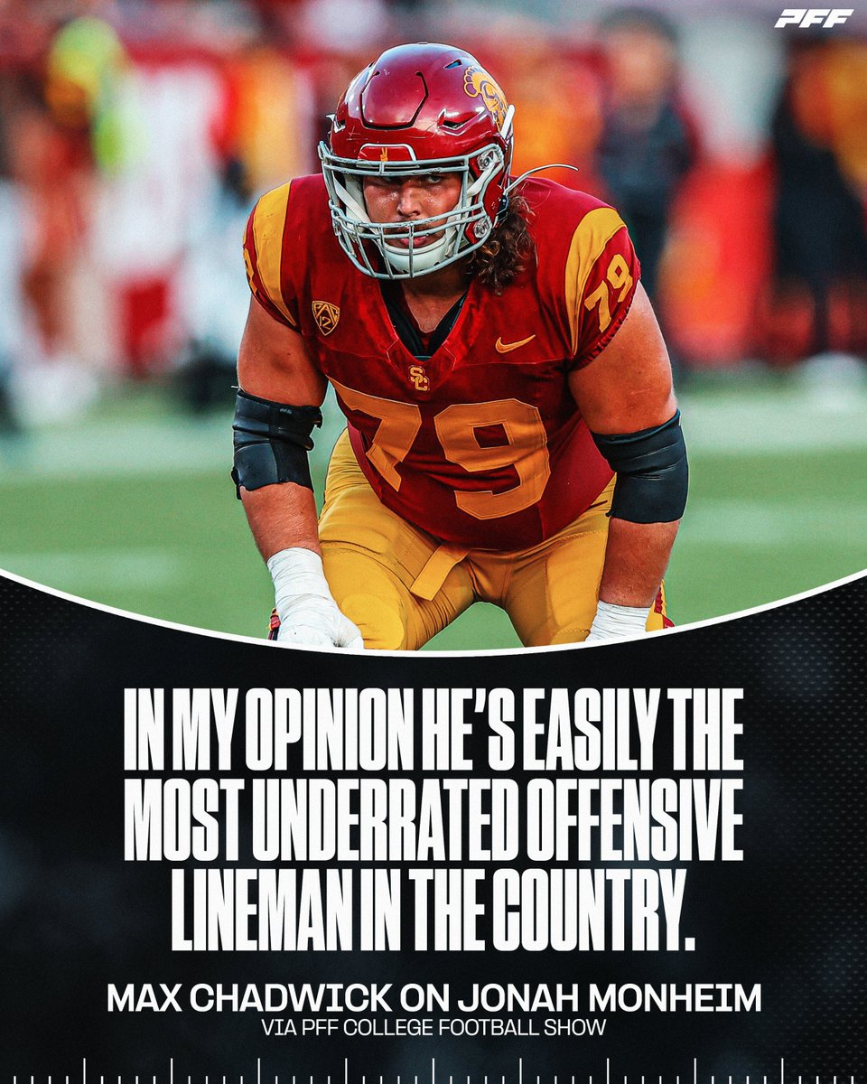 Jonah Monheim is ELITE💪

<a href="/uscfb/">USC Football ✌️</a>