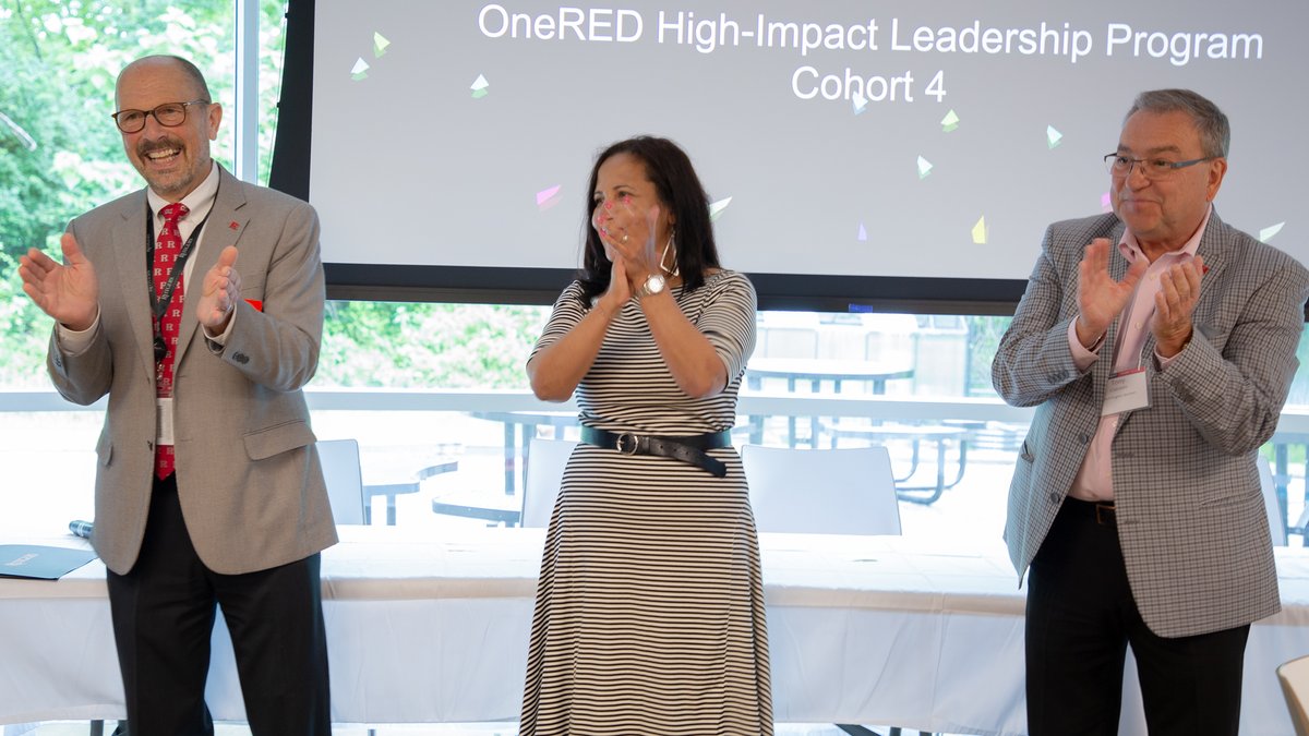 Rutgers Division of Continuing Studies (@rutgers_ce) on Twitter photo Congratulations to the 2024 OneRed: High-Impact Leadership Program Graduates! Our program is designed to cultivate the leadership skills valued by <a href="/RutgersU/">Rutgers University</a>, shaping exceptional leaders who embody our core principles. Thank you, President Holloway, for taking the time to speak. Congratulations to the 2024 OneRed: High-Impact Leadership Program Graduates! Our program is designed to cultivate the leadership skills valued by <a href="/RutgersU/">Rutgers University</a>, shaping exceptional leaders who embody our core principles. Thank you, President Holloway, for taking the time to speak.
