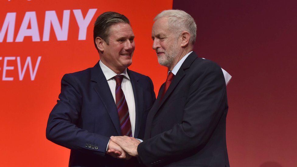 haveigotnews's tweet image. Keir Starmer says that the Conservatives have produced a ‘Jeremy Corbyn style manifesto’. The Labour leader has clearly picked up some tricks from the Tory Party, mainly how to throw former colleagues under the bus