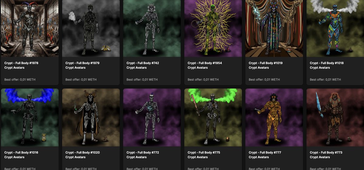 Nonzwashere's tweet image. How's your reveal going ?
#CryptNFT #CryptLegend @TheCrypt_Nfts