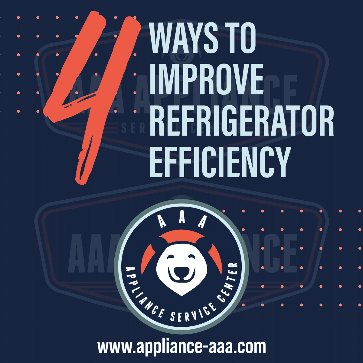 AAA_Service's tweet image. ❄️ Want to save on energy bills? Here are 4 ways to boost your refrigerator's efficiency! ❄️

1) Clean the Coils

2) Check the Seals

3) Set the Right Temperature

4) Avoid Overloading

 Try these tips and let us know how it goes! 

#EnergySavings #FridgeEfficiency #AAATips