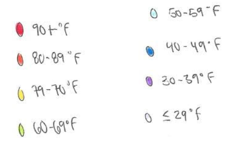 NWSSaltLakeCity's tweet image. Check out this amazing "temperature record" blanket made by our Bountiful Bench Coop observer's granddaughter- each day is color coded for the maximum temperature during 2023 at the SLC airport! #utwx