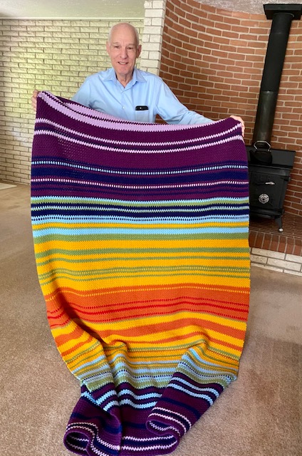 NWSSaltLakeCity's tweet image. Check out this amazing "temperature record" blanket made by our Bountiful Bench Coop observer's granddaughter- each day is color coded for the maximum temperature during 2023 at the SLC airport! #utwx