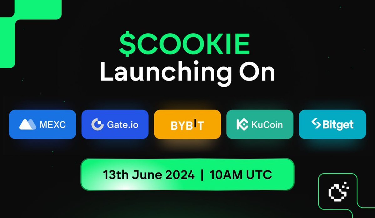 Friends, don't miss this event! Listing $COOKIE. It will be a very strong project