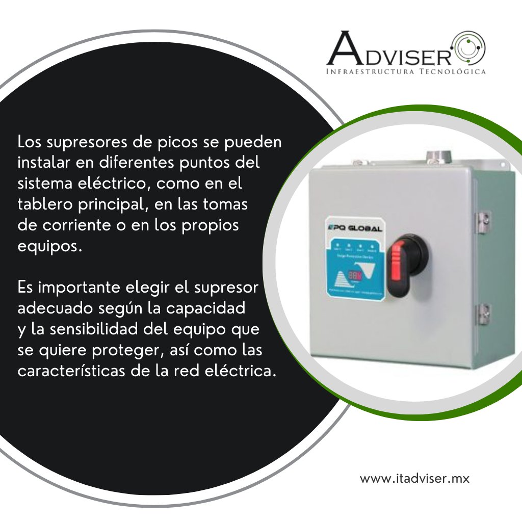 Descubre cómo un supresor de picos puede ser tu héroe invisible.
¡No arriesgues tu tecnología, mantén la corriente bajo control! 💡🔌
_
#SeguridadEléctrica #ProtecciónTecnológica #ITAdviser #InfraestructuraTecnológica