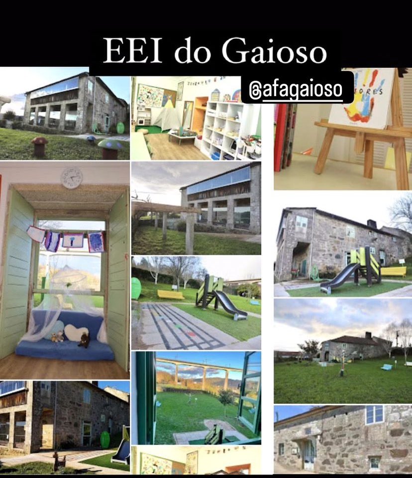 O Gaioso é unha escola unitaria rural de educación infantil, pública e gratuíta, na que imparten ensinanzas de segundo ciclo a nenos e nenas de 3 a 6 anos sen separación de idades. Atópase na parroquia do Eixo, Santiago. Precisa con URXENCIA unha matrícula máis pa evitar o peche!