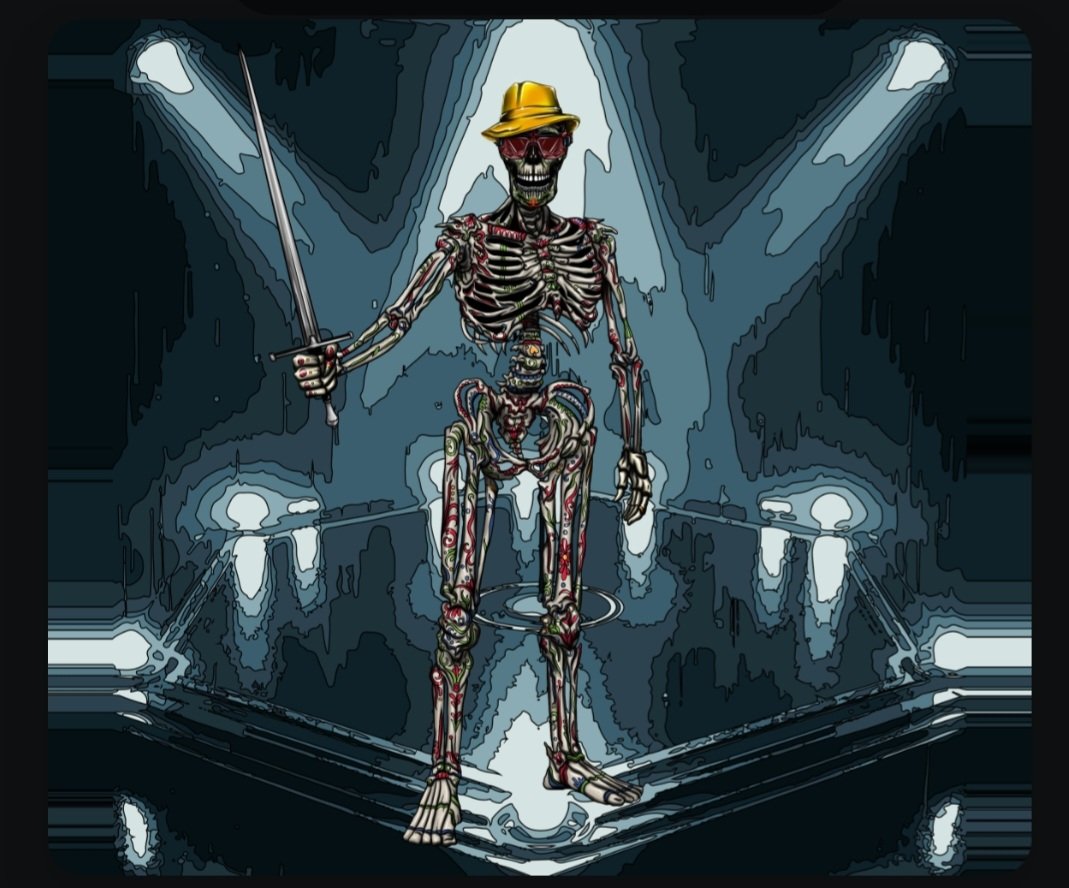 RP_BFTD's tweet image. Revealed a 1 of 1 background, Michael Jackson trait on my #CryptAvatar #CryptLegends