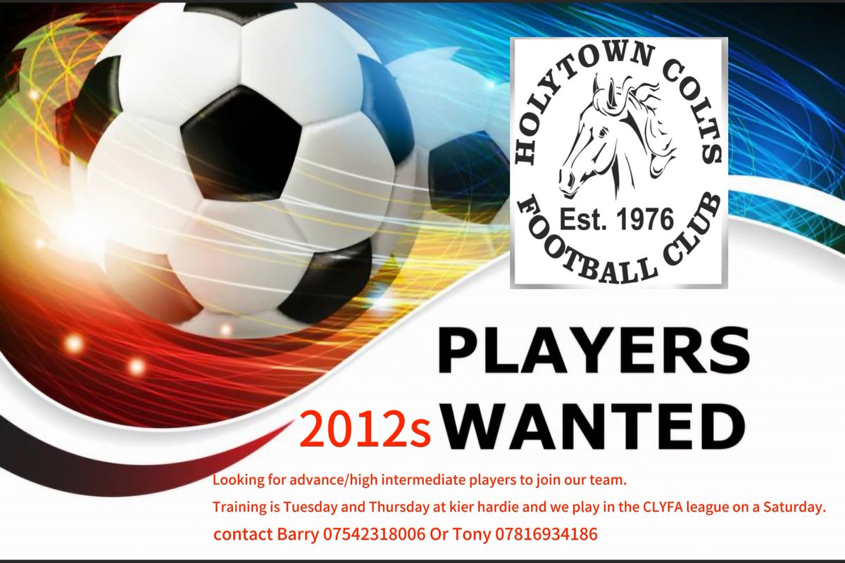 Colts2012s's tweet image. Looking to strengthen the squad going into 11 a side. Anyone interested get in touch. 🔴⚫️