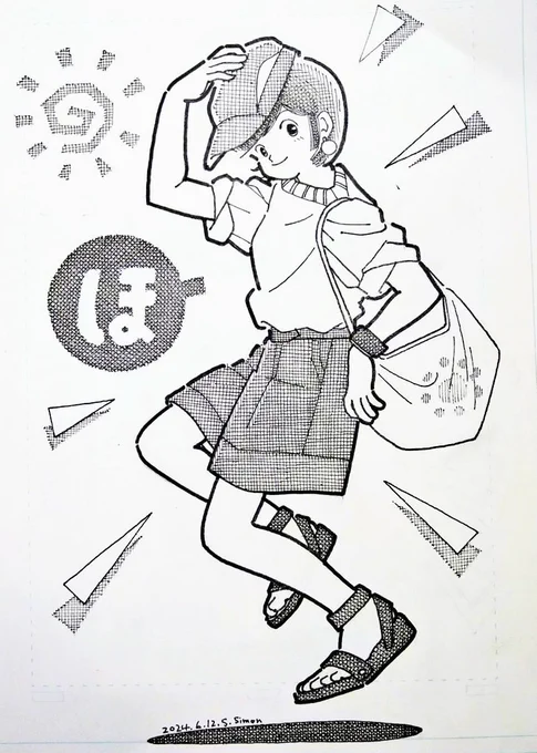 おはようございます。朝の再掲のお時間です。
「夏日」
まだこれからが本番。
この先「梅雨」とか「猛暑日」とか描くことになるんでしょうかね。
本日もよろしくお願いします!
#一日一絵 