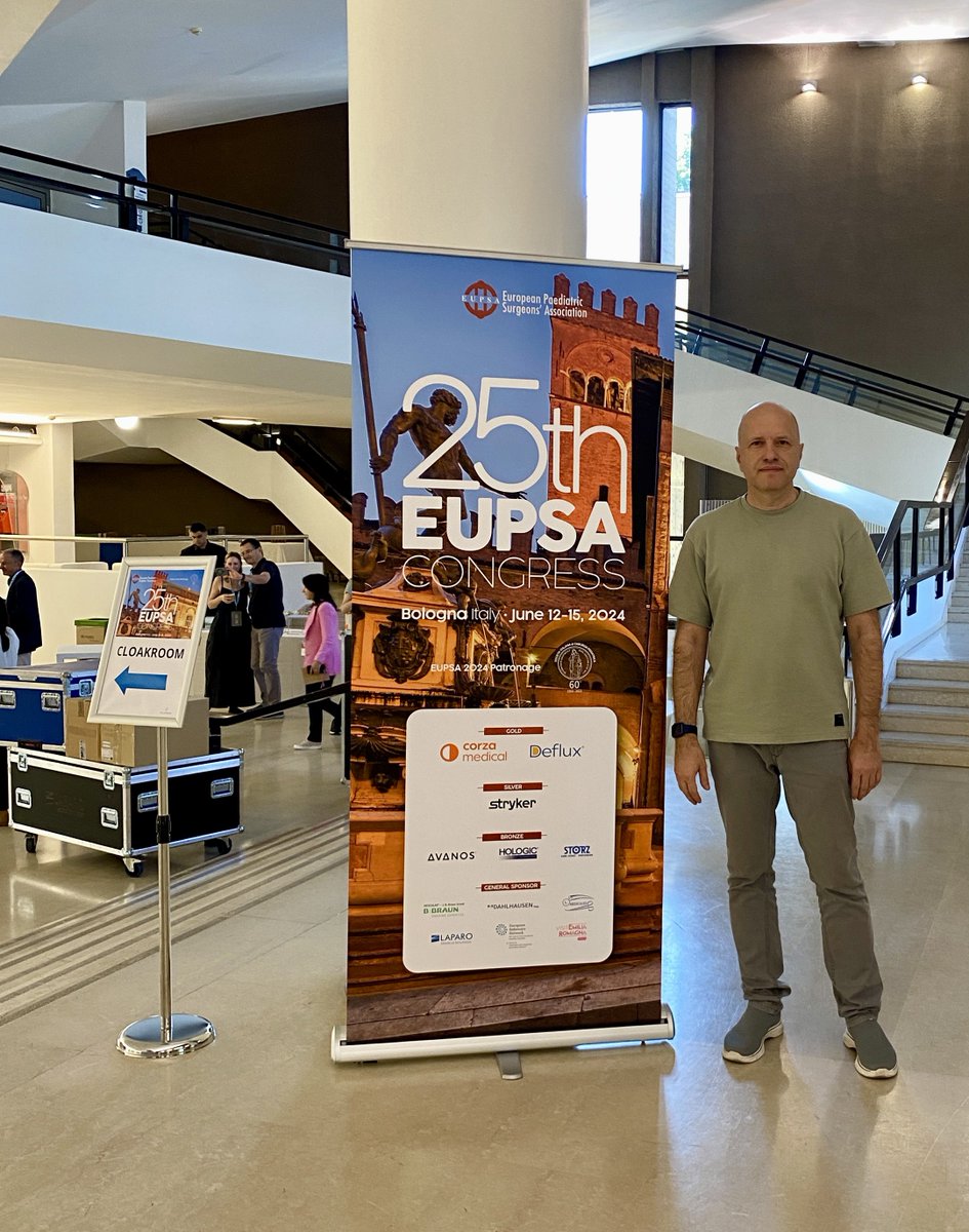 sminaev2015's tweet photo. 25 Congress of EUPSA Bologna Italy • June 12-15, 2024 #EUPSA #sminaev #Bologna #some4pedsurg #some4surgery #EUPSA #EUPSA2024 https://t.co/TRufvZbz6p