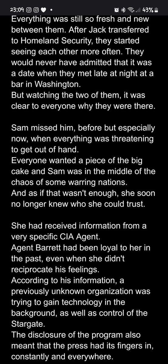 JacksCabinCrew's tweet photo. I don't know how this will turn out, but I HAD TO write it🤯
(Not quite sure if I should write further )
#stargateSG1 #Fanfic #shippy https://t.co/cJvyCBfu97