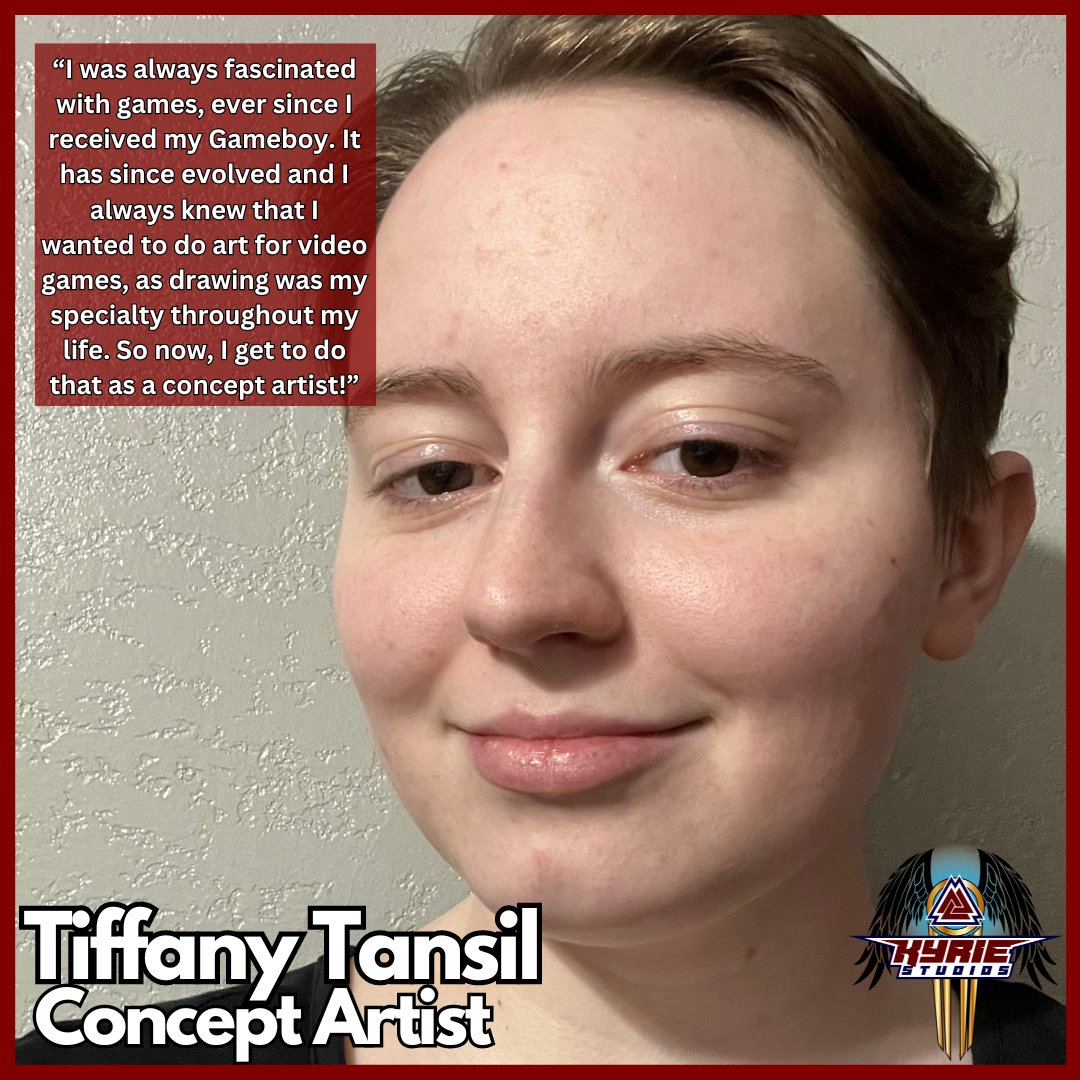 Meet the Team!
Tiffany is a concept artist with Kyrie Studios ⚔️
"I’ve always been an artist at heart. I’ve graduated with a Fine Arts degree and a Path of Science degree in Simulation and Game Design."
Learn more about Tiffany 🔽
artstation.com/tiffanytansil