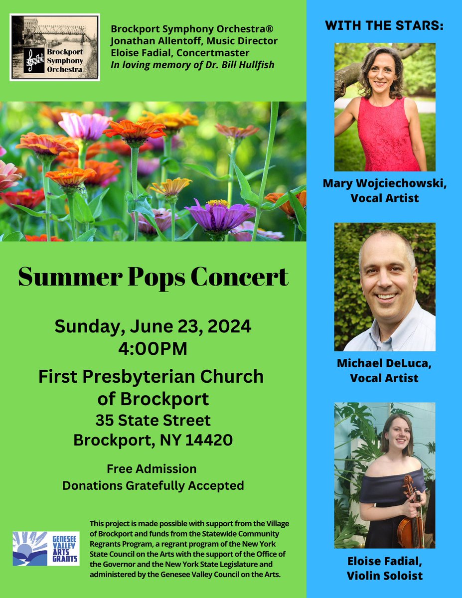 Join us for our Summer Pops Concert!