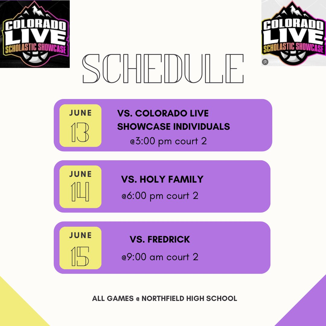 Avery Alcaraz (@averyalcaraz) on Twitter photo Excited to compete in the <a href="/ColoradoLive_SS/">COLORADO LIVE Scholastic Showcase</a> with my team! @FCHSGirlsbball ๐๐ <a href="/girlsbballco/">GIRLS BASKETBALL COLORADO</a> <a href="/ColoradoPremier/">Colorado Premier</a> <a href="/MtnWestPremier/">Mountain West Premier</a> Excited to compete in the <a href="/ColoradoLive_SS/">COLORADO LIVE Scholastic Showcase</a> with my team! @FCHSGirlsbball ๐๐ <a href="/girlsbballco/">GIRLS BASKETBALL COLORADO</a> <a href="/ColoradoPremier/">Colorado Premier</a> <a href="/MtnWestPremier/">Mountain West Premier</a>