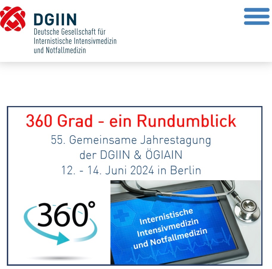 Jörn Tongers (@joerntongers_md) on Twitter photo Die Bedeutung der fachspezifischen Intensivmedizin ist offensichtlich… gespannt auf die DGIIN Jahrestagung…
<a href="/DGIINeV/">DGIIN e.V.</a> <a href="/DGK_AG3/">AG3 - Kardiovaskuläre Intensiv- und Notfallmedizin</a> <a href="/unimedizinhalle/">Universitätsmedizin Halle</a> Die Bedeutung der fachspezifischen Intensivmedizin ist offensichtlich… gespannt auf die DGIIN Jahrestagung…
<a href="/DGIINeV/">DGIIN e.V.</a> <a href="/DGK_AG3/">AG3 - Kardiovaskuläre Intensiv- und Notfallmedizin</a> <a href="/unimedizinhalle/">Universitätsmedizin Halle</a>