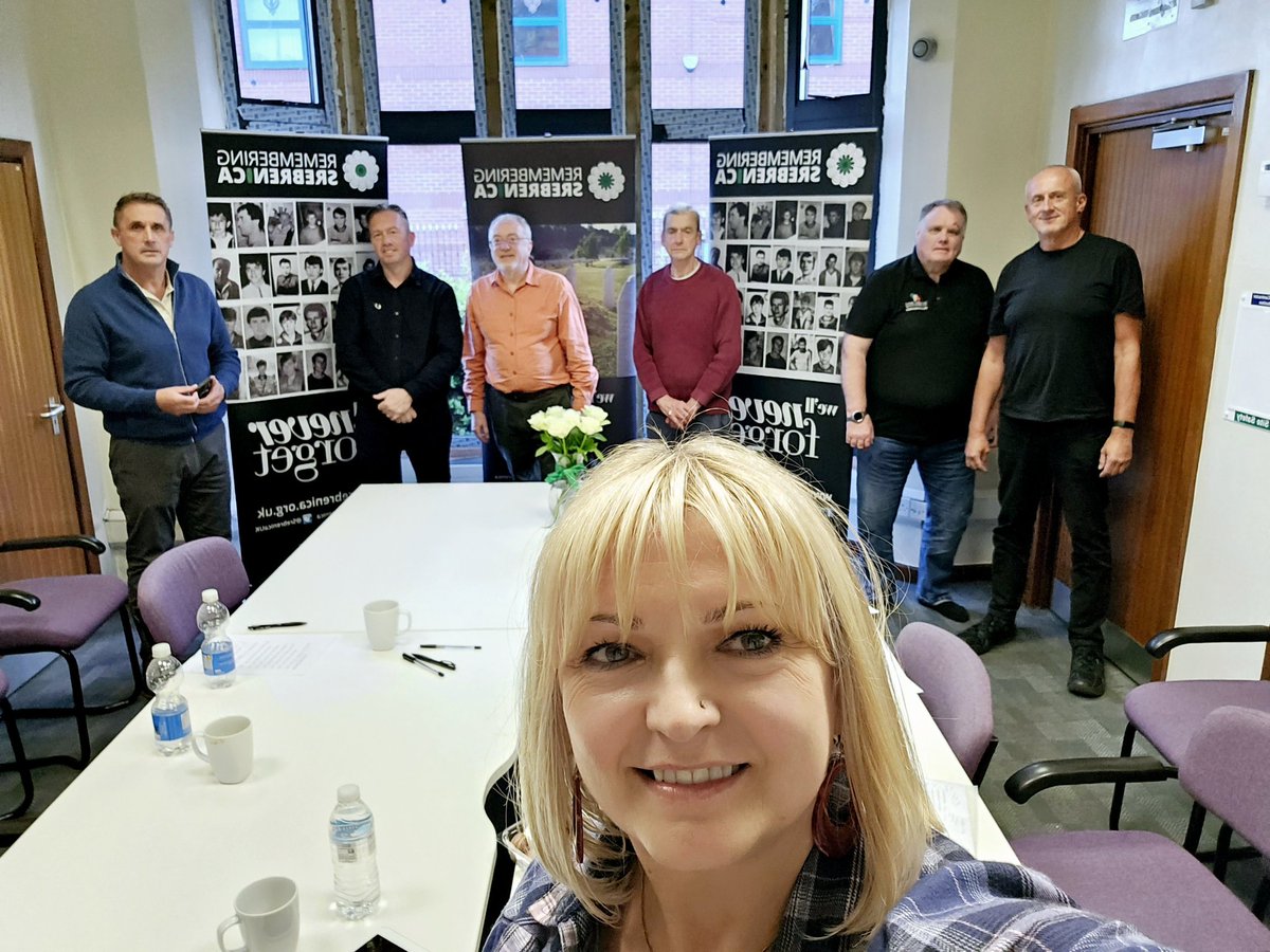 Aida_S_Haughton's tweet photo. Great #SrebrenicaMemorial2024 planning meeting at #BosniaHouse in #Birmingham this evening with @RemSrebWestMids @bhuknetwork @SrebrenicaUK @SrebrenicaMC @PhillDann @NVBorderlines #Srebrenica https://t.co/BU68xyfvxi