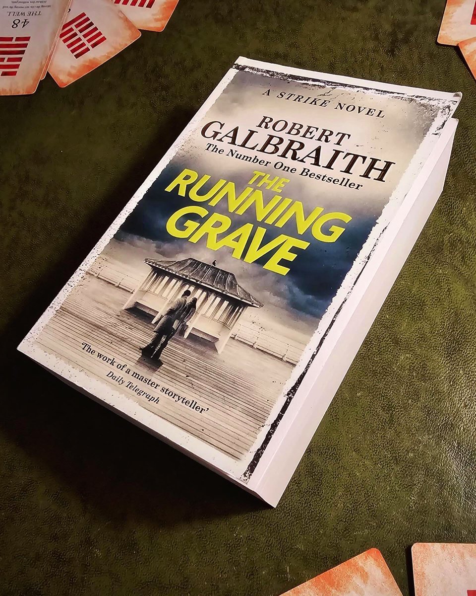 CormStrikeFan's tweet image. The Running Grave paperback is out on 20th June in the UK and 18th June in the US! 

#TheRunningGrave #CormoranStrike #RobinEllacott #RobertGalbraith