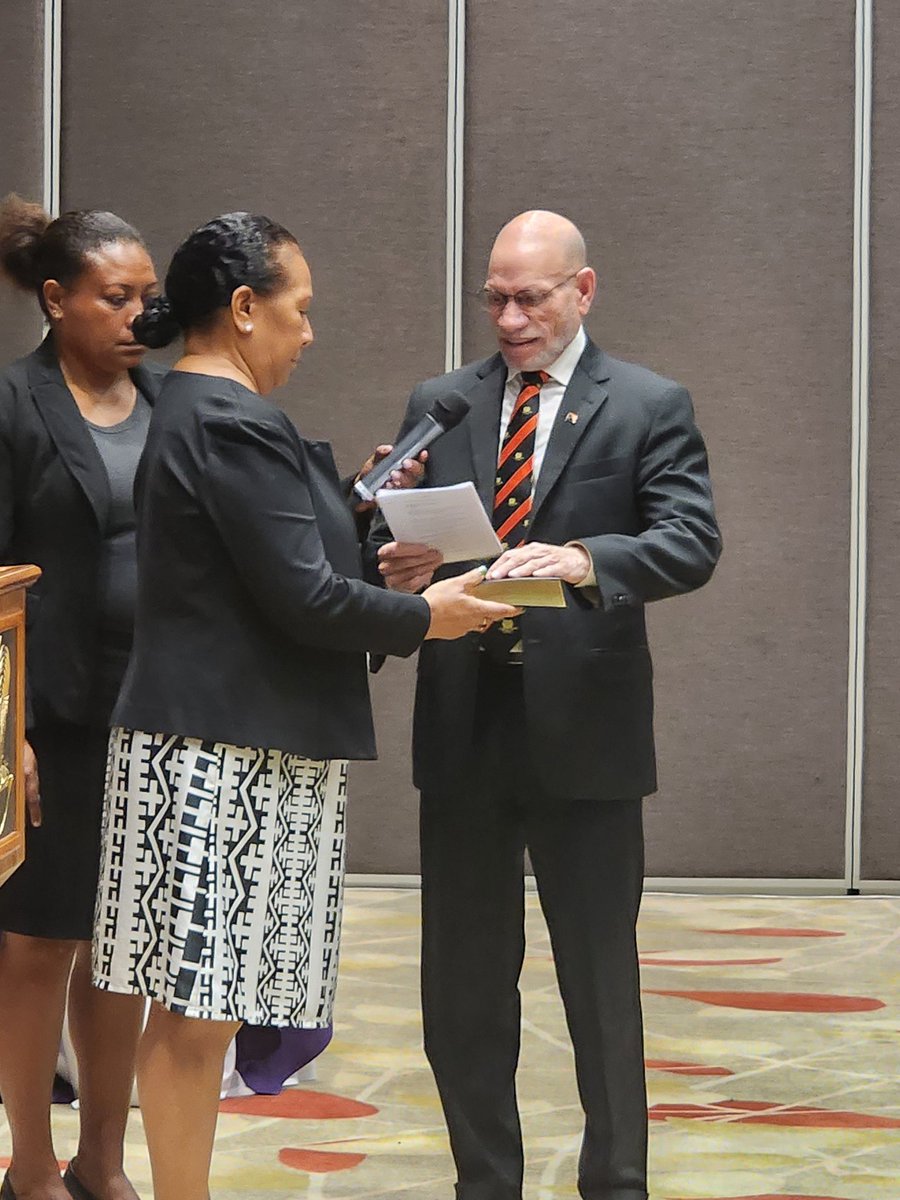 FSarufa's tweet photo. It is a great honour and privilege indeed for being commissioned to represent Papua New Guinea at the Ambassadorial level at the United Nations in New York. https://t.co/YIFiaYhGZ4