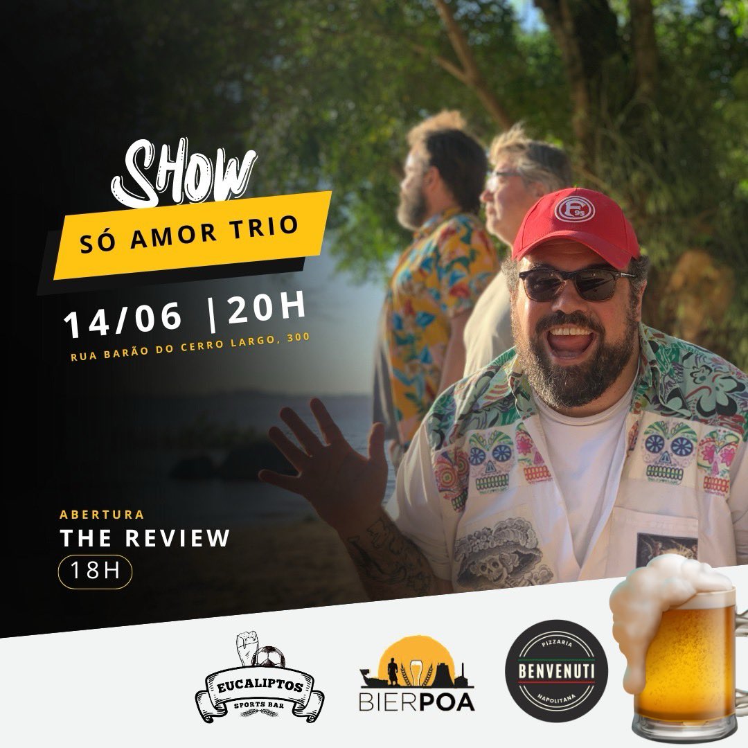 bierpoa's tweet photo. Nessa sexta, dia 14, vem curtir com a gente esse putsa show com o Carlinhos Carneiro https://t.co/AECFh9XUlO