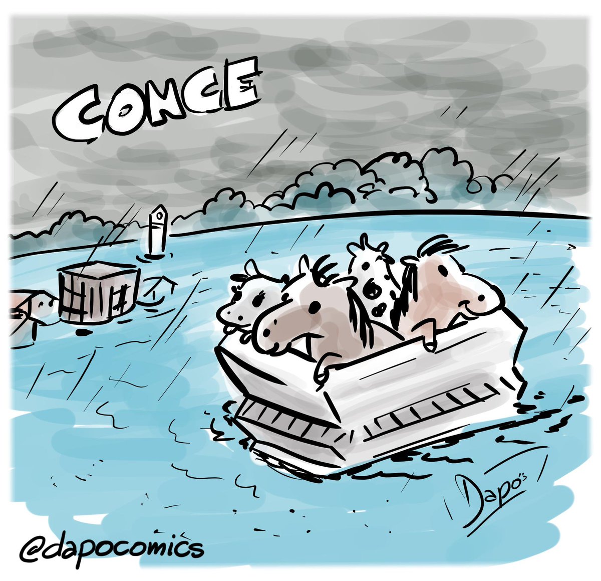 En resumen, así está la cosa en Conce 😅. #SistemaFrontal #Concepción