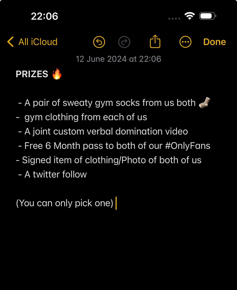 Alpha Alex 🐺 (@alphagodalex) on Twitter photo 🚨JOINT COMPETITION TIME 🚨
<a href="/Master_Adonis1/">Master Adonis</a> and I are doing a joint competition which means double the prizes .
2 LUCKY subs have the chance to win
🔥The Prizes will be disclosed in the attatched photo🔥
✅The Rules✅
- Like, Comment and RT this post
- MUST be following both 🚨JOINT COMPETITION TIME 🚨
<a href="/Master_Adonis1/">Master Adonis</a> and I are doing a joint competition which means double the prizes .
2 LUCKY subs have the chance to win
🔥The Prizes will be disclosed in the attatched photo🔥
✅The Rules✅
- Like, Comment and RT this post
- MUST be following both