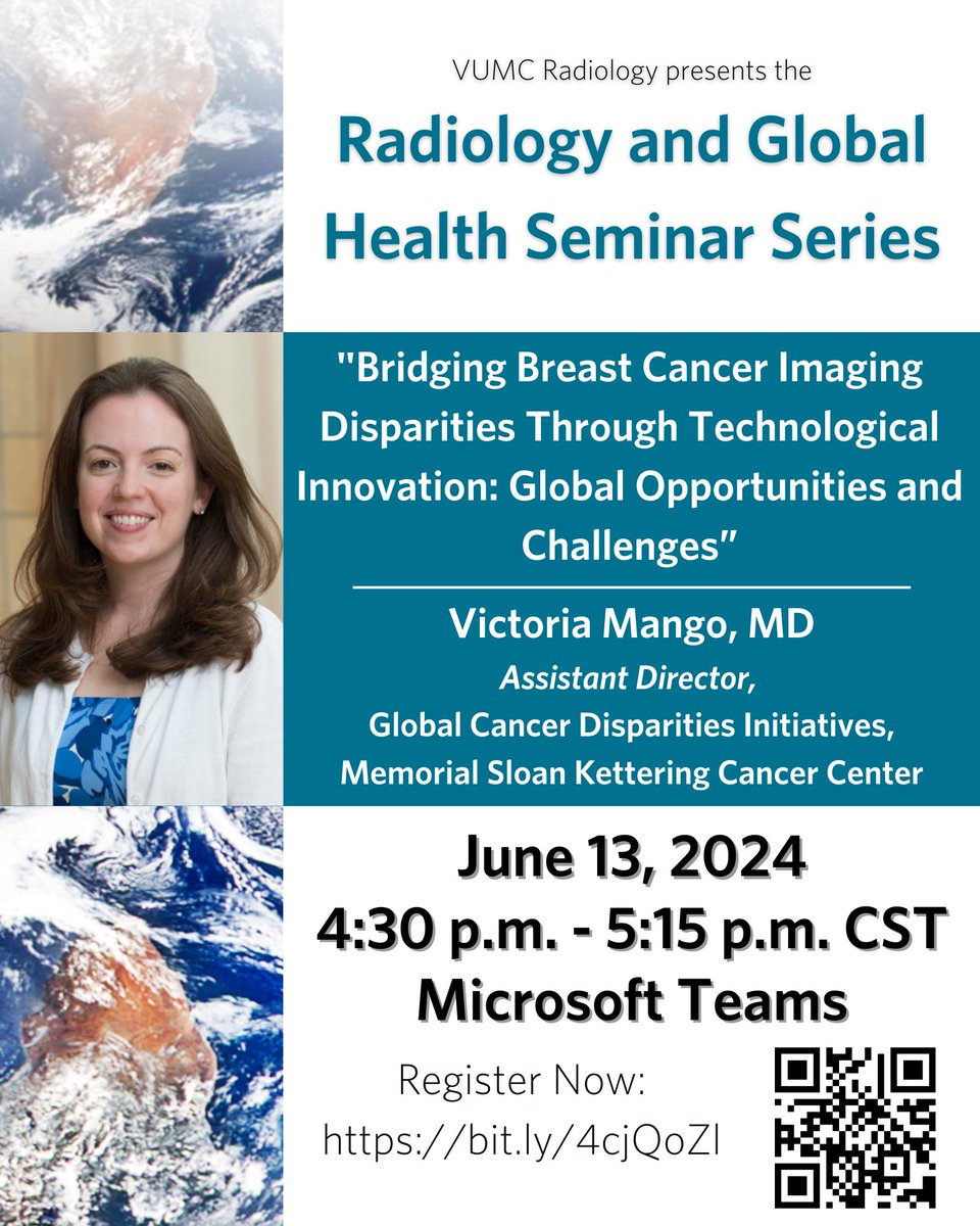 Monica Nable (@monicanable) on Twitter photo Join us @VUMCradiology for the Global Health and Radiology Seminar with Dr. Vikki Mango <a href="/VikkiMango/">Victoria Mango</a> on June 13th, 4:30 pm CST. She'll discuss "Bridging Breast Cancer Imaging Disparities through Tech Innovation". Register: bit.ly/4cjQoZl #Radiology #GlobalHealth Join us @VUMCradiology for the Global Health and Radiology Seminar with Dr. Vikki Mango <a href="/VikkiMango/">Victoria Mango</a> on June 13th, 4:30 pm CST. She'll discuss "Bridging Breast Cancer Imaging Disparities through Tech Innovation". Register: bit.ly/4cjQoZl #Radiology #GlobalHealth