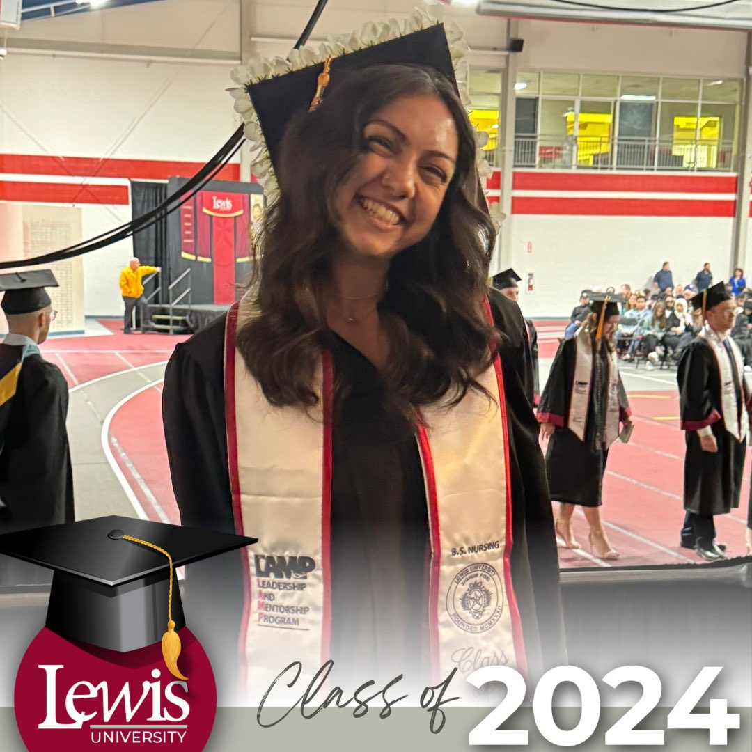 LewisU_AS's tweet photo. 🎓 Zoie Chiarelli, #LewisU2024 Bachelor of Science in Nursing, Cum Laude. Zoie was as a Peer Tutor in Academic Services! Congratulations, Zoie, and best wishes from all of us!! 🎉
#LewisU #LewisUBetterWorld https://t.co/0OEnAMaNnH