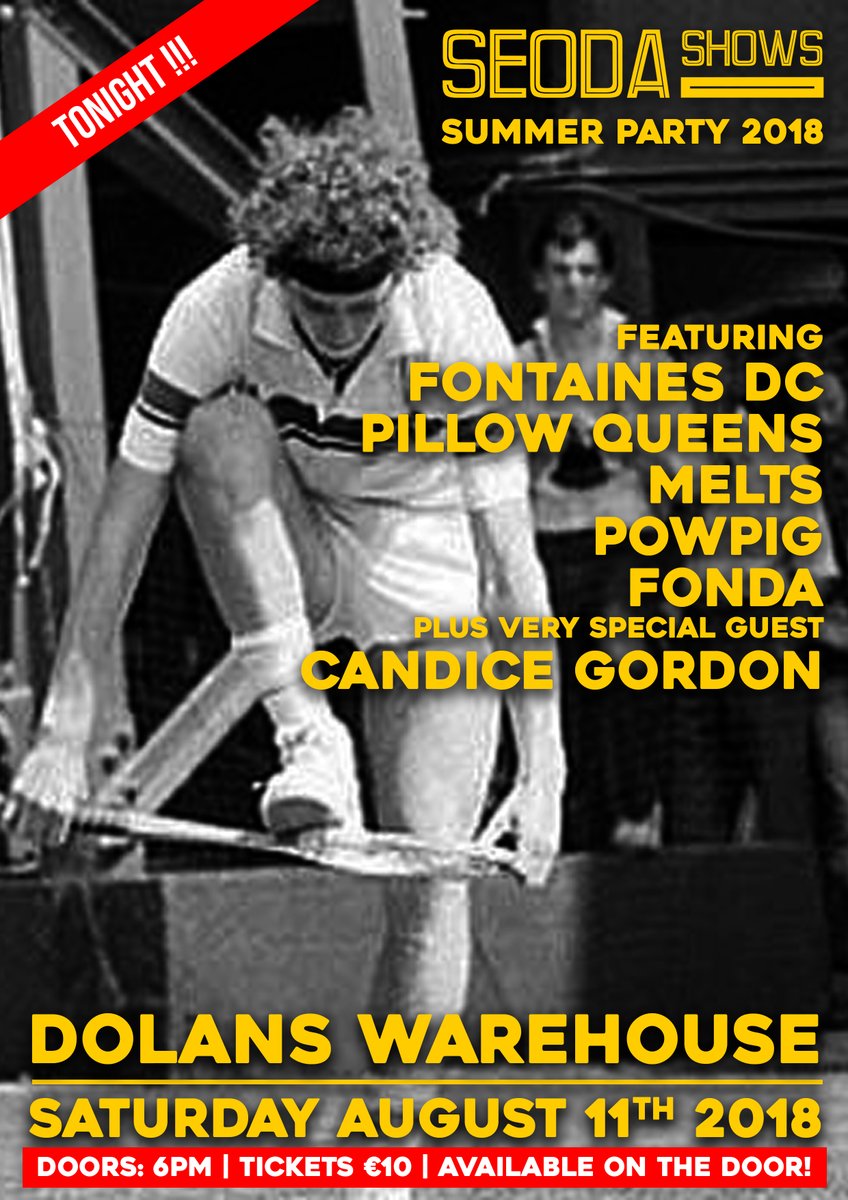 Announcing our 1st #SEODASummerPaRtY since 2019, tomorrow at 12PM!

I've always loved putting these bills together  

SERIOUSLY tight lead in this time though..

* PLEASE keep Sunday June 30th free in your diary *

MASSIVELY APPRECIATE Your Support as Ever! x

<a href="/mydolans/">Dolans Limerick</a> 

💚💚💚