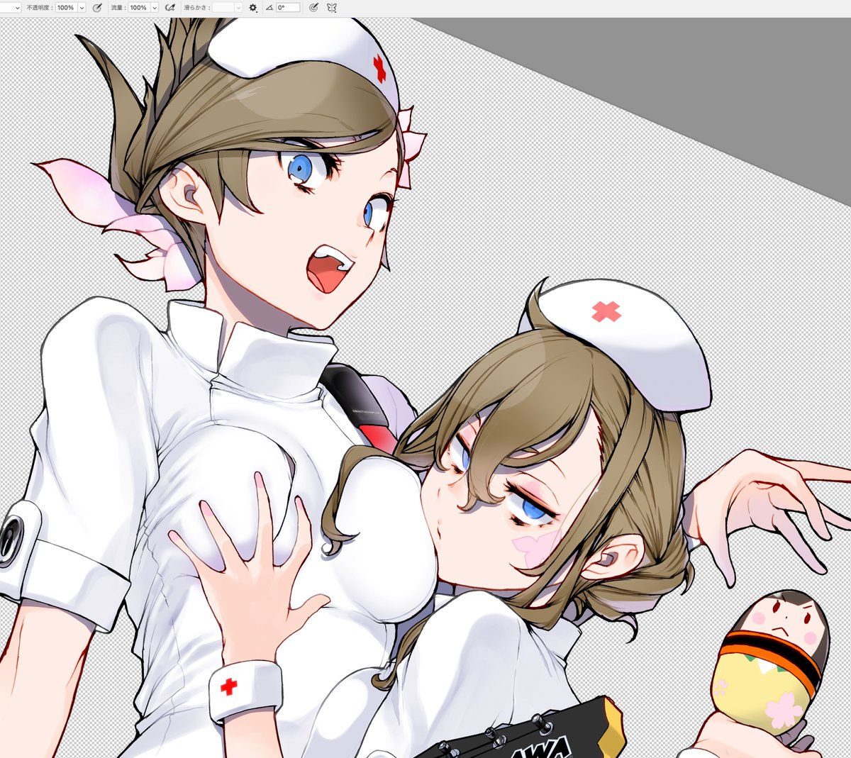 「 」|ヤスダスズヒトのイラスト