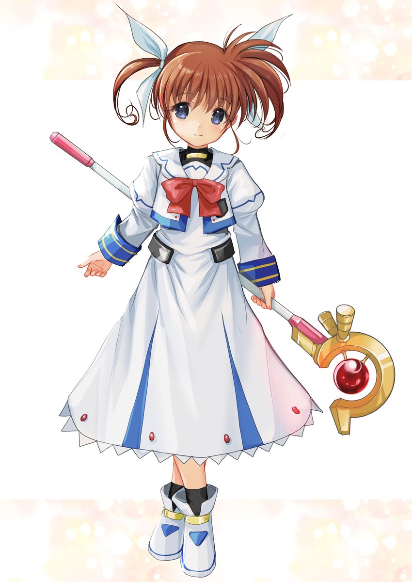 最近はアマプラでリリカルなのは見てます。 