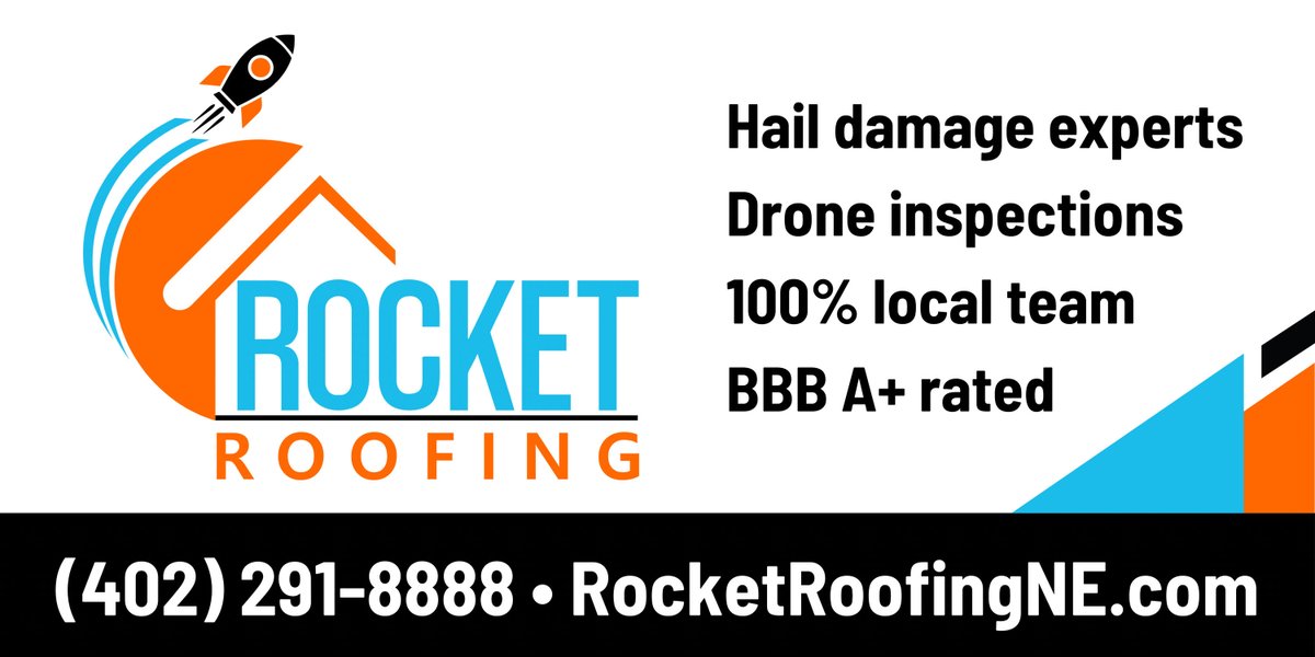 We want to help our Bellevue and Omaha community with free, no-obligation roof inspections! Using drone technology, we can inspect your roof without stepping on it. We are 100% local, insured, and guarantee our work. Call (402) 291-8888 or visit RocketRoofingNE.com.